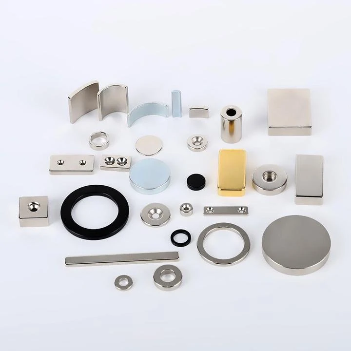Neodymium magnet with different coatings