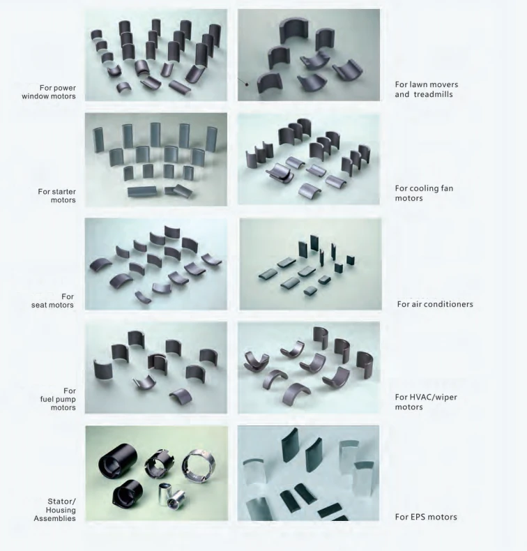 arc ferrite magnet application